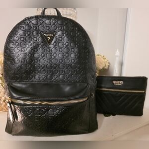 Guess Black Backpack